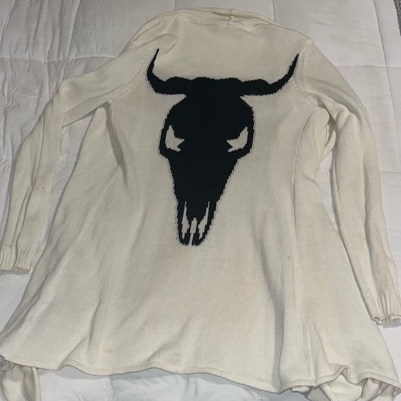 Show Me Your MuMu Mellow sweater cream with black bull - Picture 2 of 9